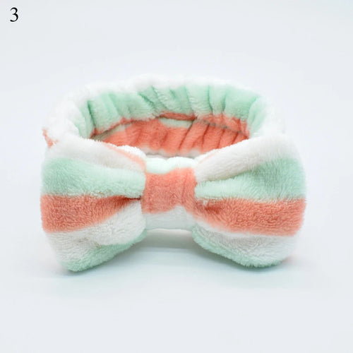 Cute Headband Soft Plush Hairband Makeup/skincare