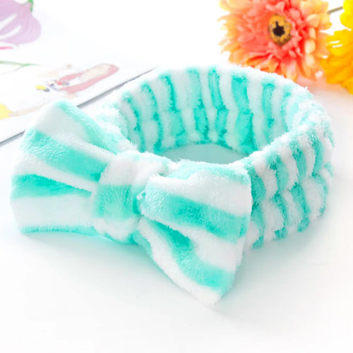 Cute Headband Soft Plush Hairband Makeup/skincare