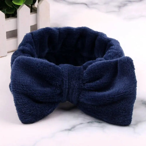 Cute Headband Soft Plush Hairband Makeup/skincare