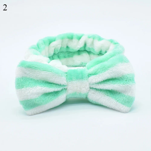 Cute Headband Soft Plush Hairband Makeup/skincare