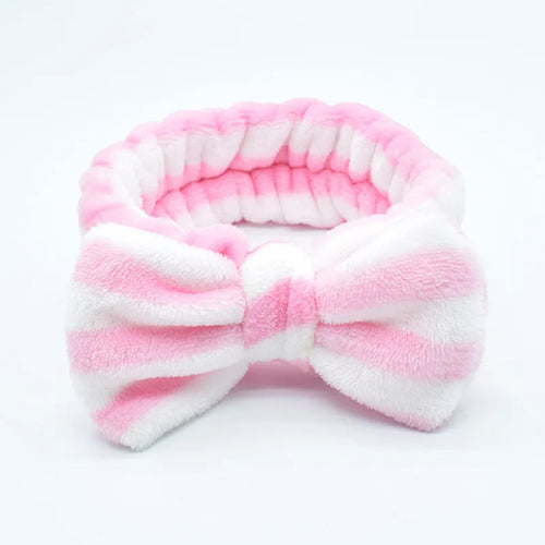 Cute Headband Soft Plush Hairband Makeup/skincare