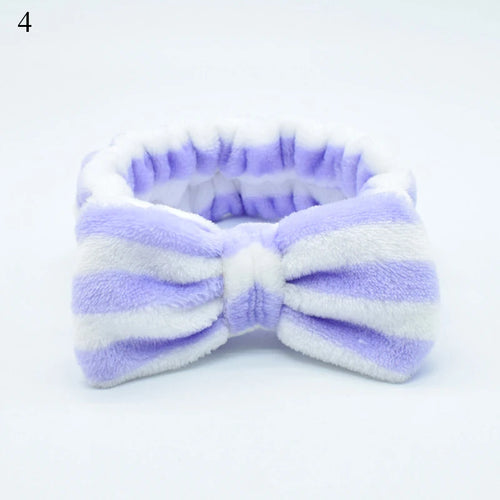 Cute Headband Soft Plush Hairband Makeup/skincare