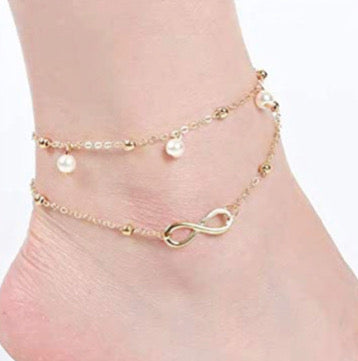Infinity Double Anklet