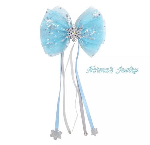 Snowflakes Bow cloth for Girl