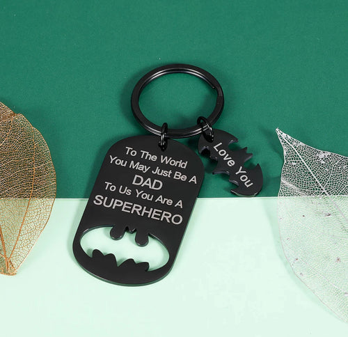 Batman keychain for dad