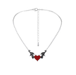 Devil Style Heart Punk Necklace