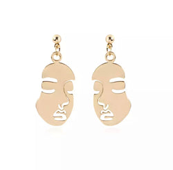 Abstract woman face Earrings